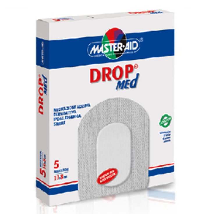 Master-Aid® Drop® Med Medicazione In Morbido Tessuto Non Tessuto 10.5x30 cm 3 Pezzi