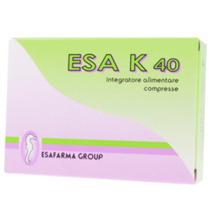 Esafarma Group Esa K 40 Integratore Alimentare 40 Compresse