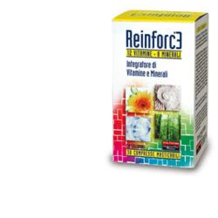 Vital Factors Reinforce 12 Vitamine + 8 Minerali Integratore Alimentare 30 Compresse