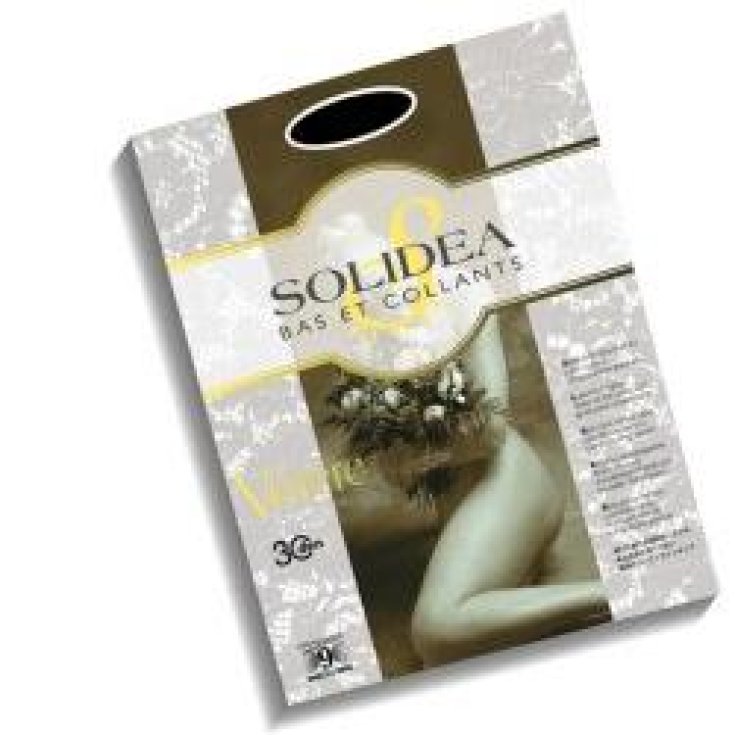 Solidea Venere 30 Collant Tutto Nudo Colore Fumo Misura 4 XL