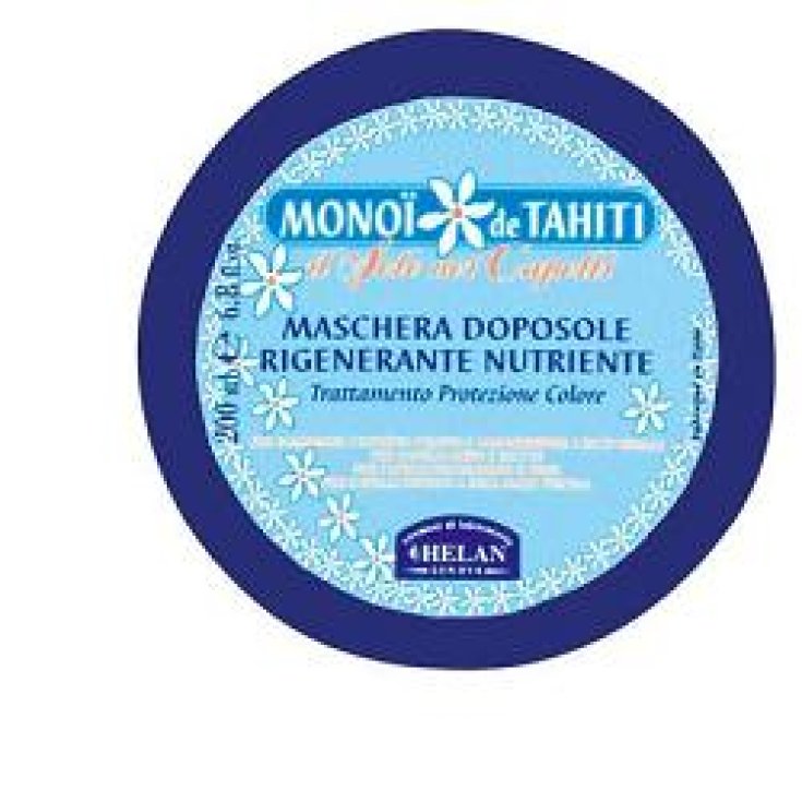 Helan Monoï De Tahiti Maschera Doposole Rigenerante Nutriente 200ml