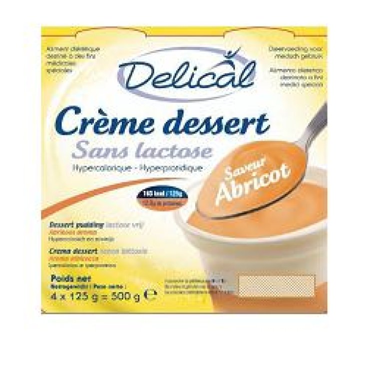 Delical Crème Dessert Crema Iperproteica Ipercalorica Senza Lattosio Gusto Cioccolato 125g 4 Pezzi