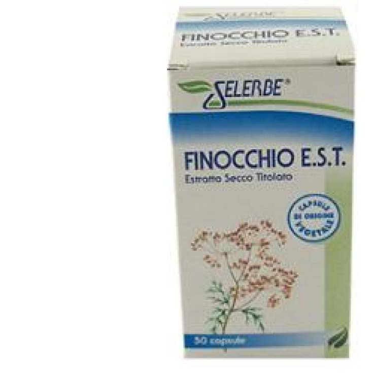 Selerbe Finocchio Estratti Secchi Titolati Integratore Alimentare 50 Capsule