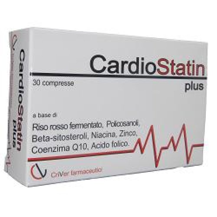 Criver Farmaceutici Cardiostatin Plus Integratore Alimentare 30 Compresse