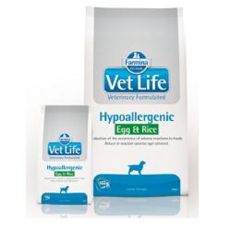 Vet Life Hypoallergenic Uova & Riso - 2KG