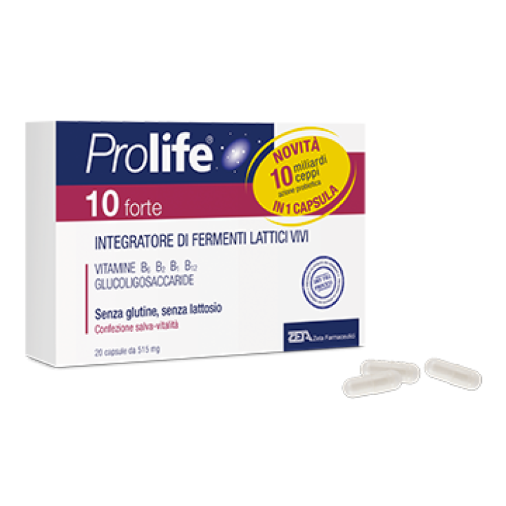 Prolife 10 Forte Zeta Farmaceutici 20 Capsules