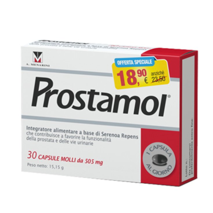 Prostamol Menarini 30 Capsule Molli PROMO