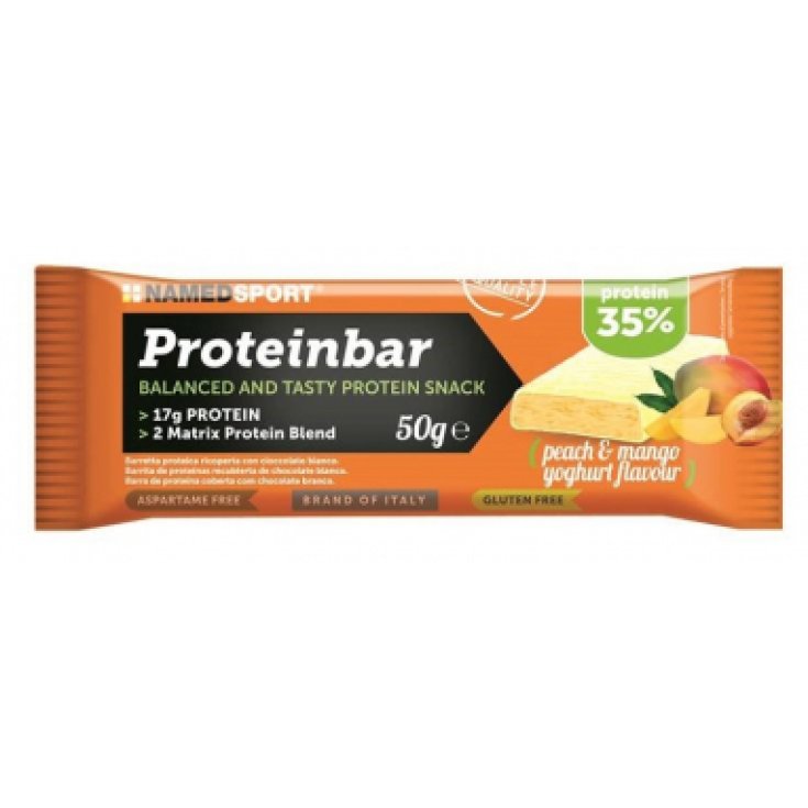 Proteinbar Peach & Mango Yoghurt Flavour NAMED SPORT 50g