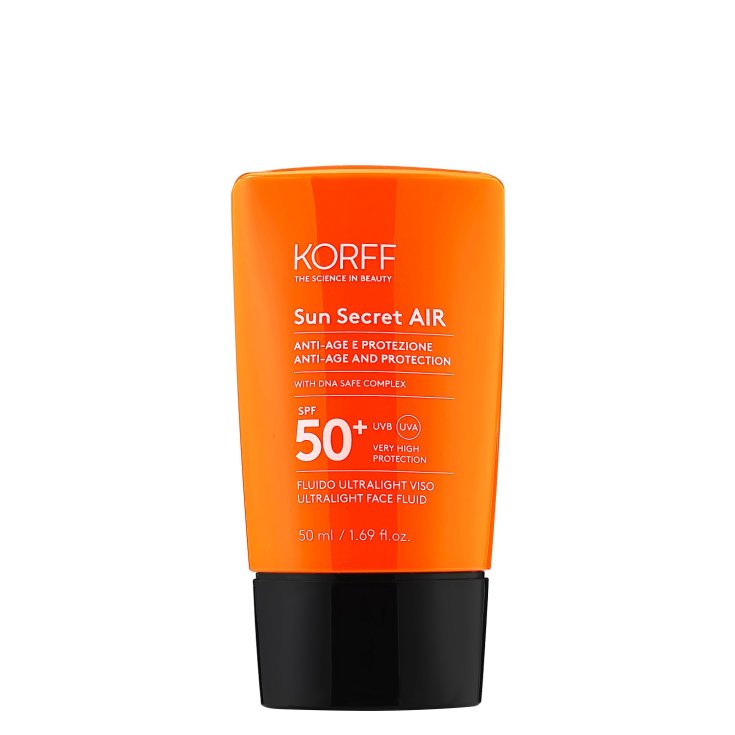 Protezione Anti-Età SPF50+ Sun Secret Air KORFF 50ml