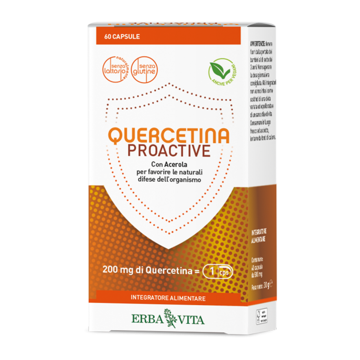 Quercitina Proactive Erba Vita 60 Capsule