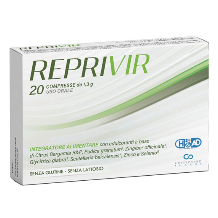 Reprivir Coohesion Pharma 20 Compresse