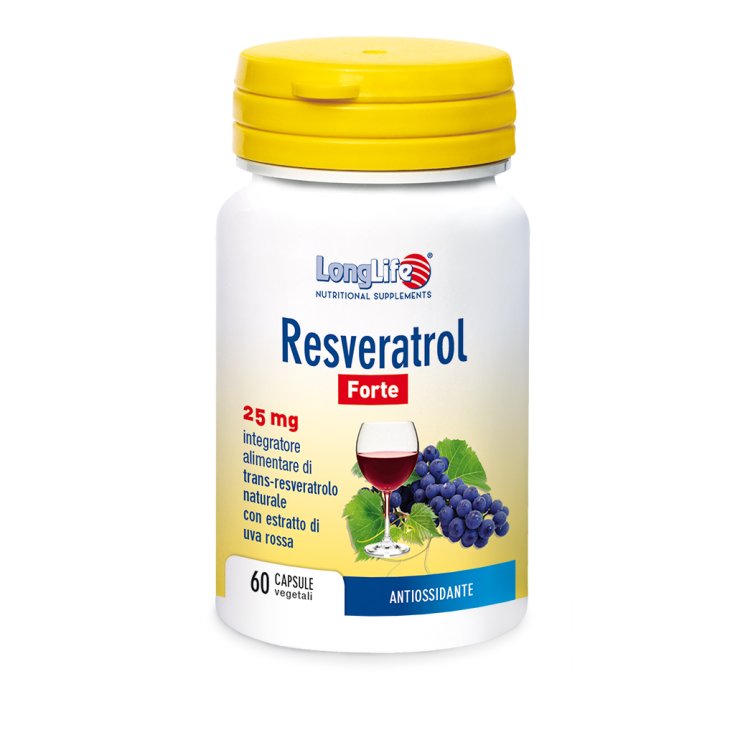 Resveratrol Forte 25mg LongLife 60 Capsule