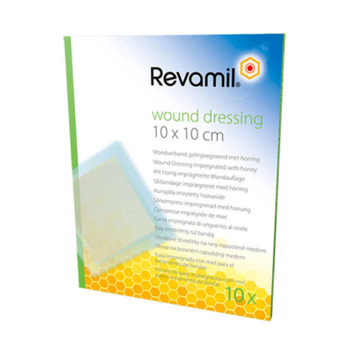 Revamil Wound Dressing 10x10cm 10 Pezzi