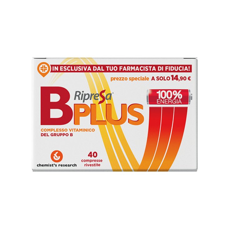 Ripresa B Plus Chemist's Research 40 Compresse