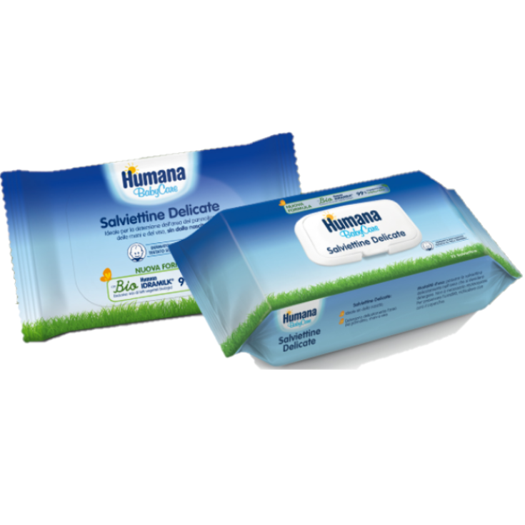 Humana BabyCare Delicate Wipes 72 Wipes