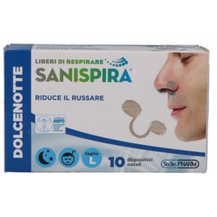 Sanispira® Dolcenotte Taglia L 10 Pezzi