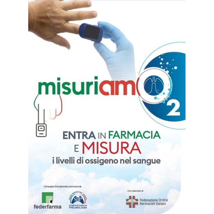 Saturimetro Campagna MisuriAMO2 FederFarma 1 Pezzo