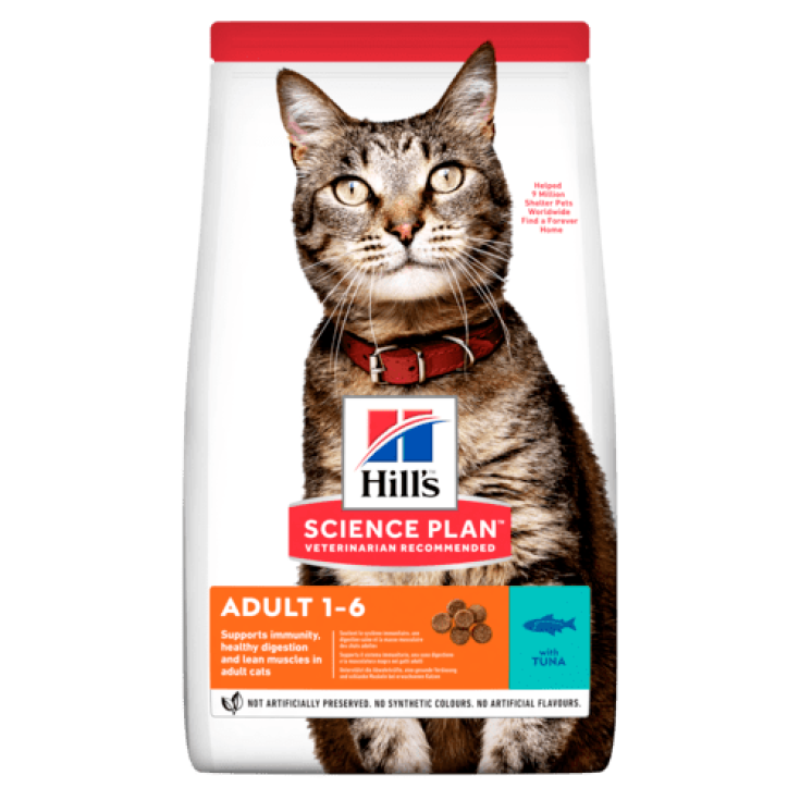 Science Plan Cat Adult Medium con Tonno - 7KG