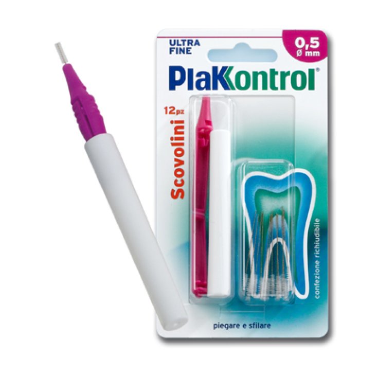 Scovolini Ultra Fine PlaKKontrol® 0,5mm 10 Pezzi