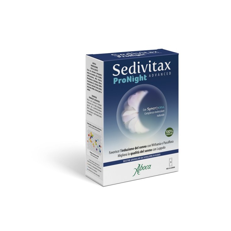 Sedivitax ProNight Advanced Aboca 10 Bustine