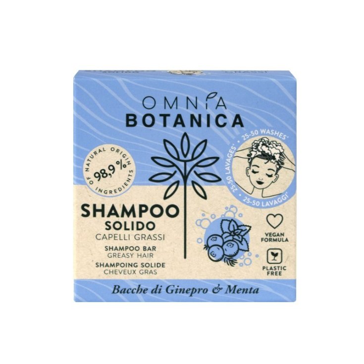 Shampoo Solido Capelli Grassi OMNIA BOTANICA 50g