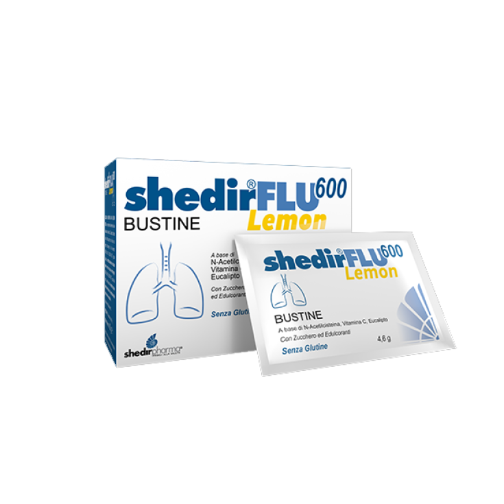 Shedirflu® 600 Lemon ShedirPharma® 20 Bustine