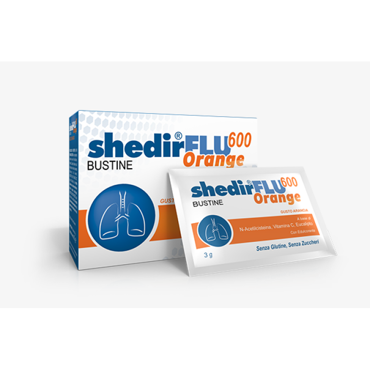 Shedirflu® 600 Orange ShedirPharma® 20 Bustine