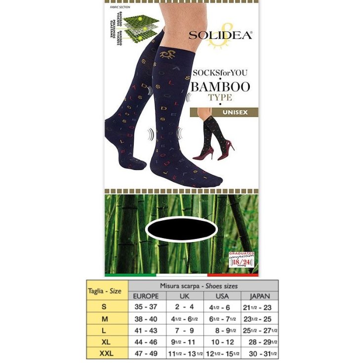 Socks For You Bamboo Type Solidea Grigio Taglia L