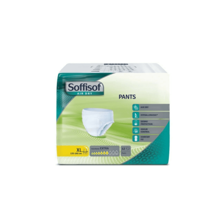 Soffisof Air Dry Pants SILC® 12 Mutandine Assorbenti Extra XL