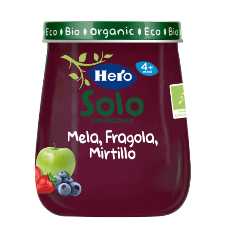 Solo Frutta Hero Mela Fragola Mirtillo 120g - Farmacia Loreto