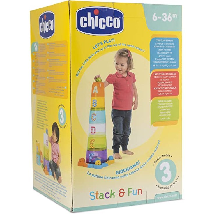 Torre Stack&Fun CHICCO 6-36 Mesi