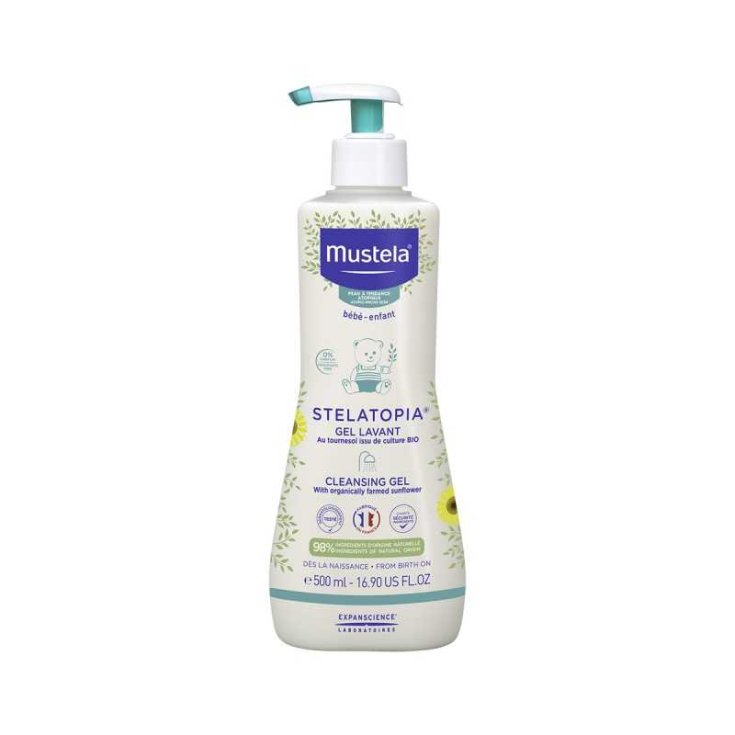 Stelatopia® Gel Detergente Mustela® 500ml