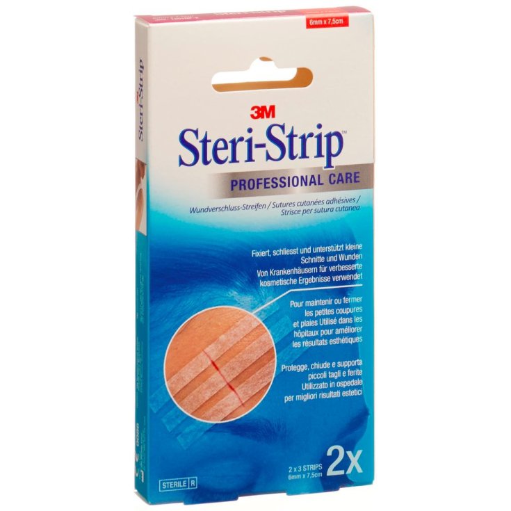 Steri-Strip Skin 3M 6 Strisce Da 75mm
