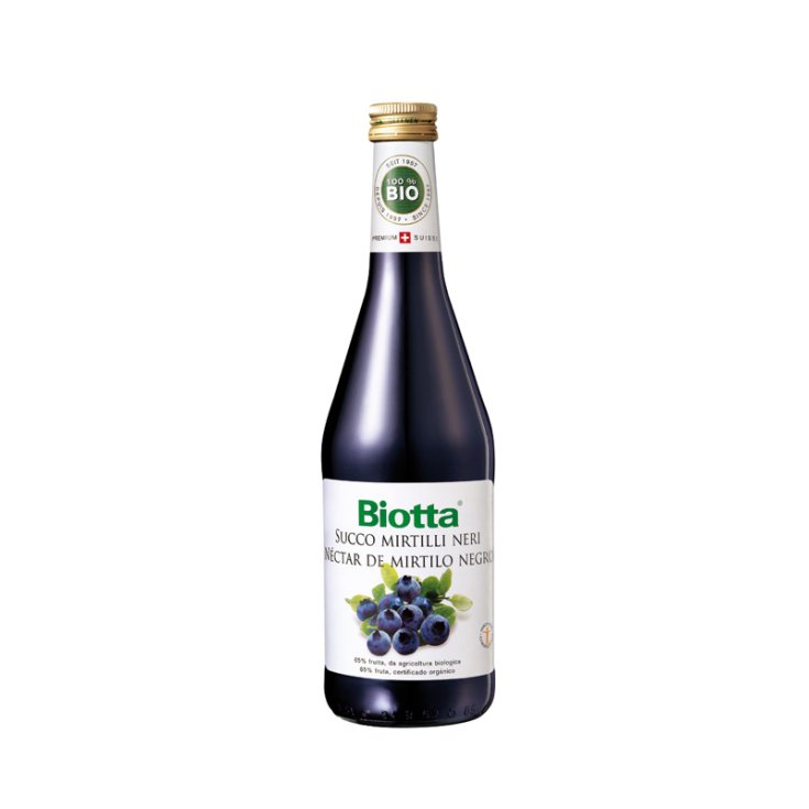Succo Di Mirtilli Neri Selvatici Biotta® 500ml