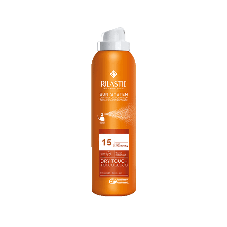 Sun System Dry Touch Tocco Secco SPF15 Rilastil 200ml