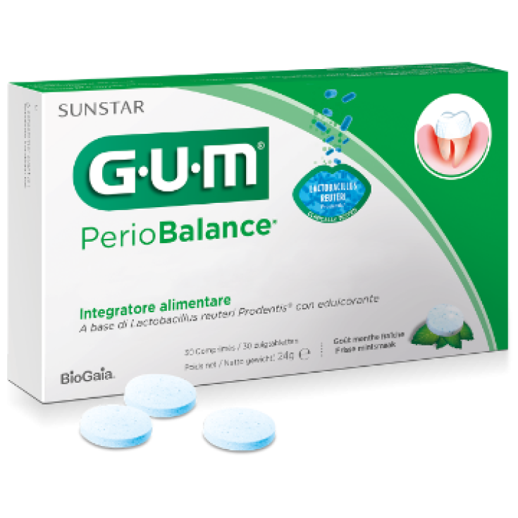 Gum Periobalance Ref-7010 30 Tabletas