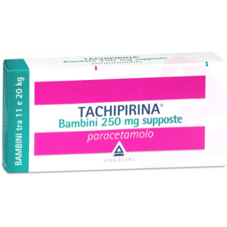 Tachipirina Children 250mg Angelini 10 Suppositories