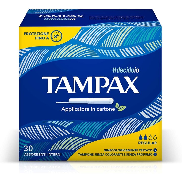 Tampax Blue Box Regular 30 Assorbenti Interni