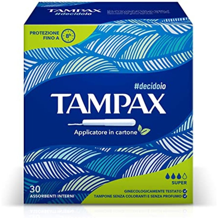 Tampax Blue Box Super 30 Assorbenti Interni