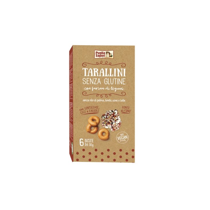 Tarallini Con Farina Di Legumi Sapori Di Puglia 6x30g