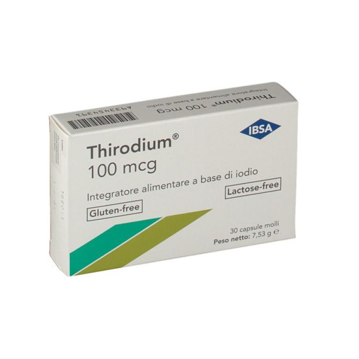 Thirodium 100mcg IBSA 30 Capsule Molli