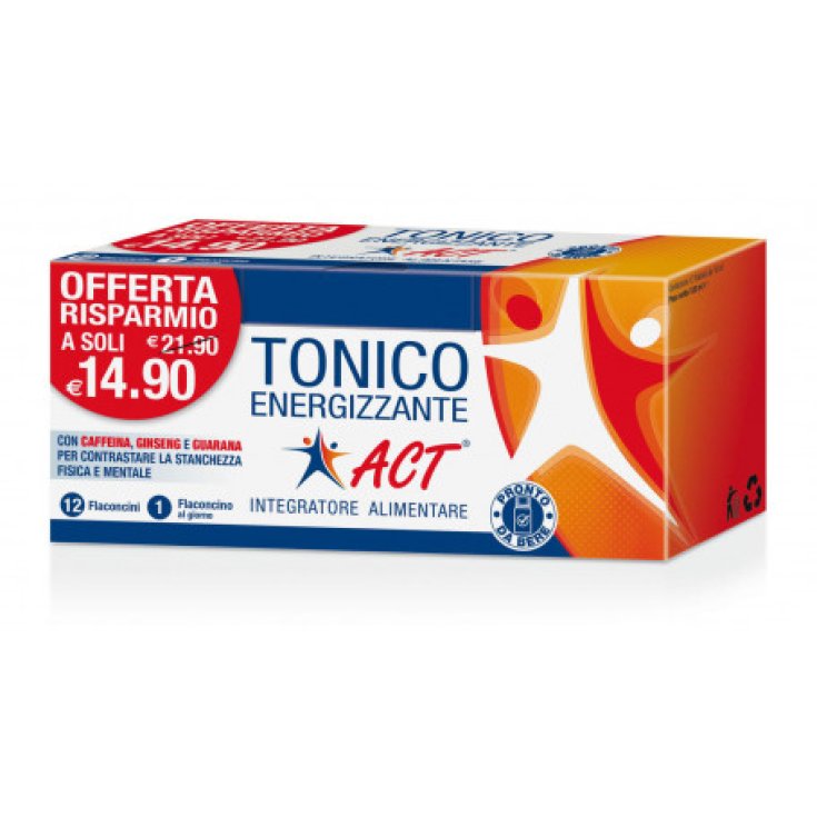 Tonico Energizzante Linea Act 12 Flaconcini
