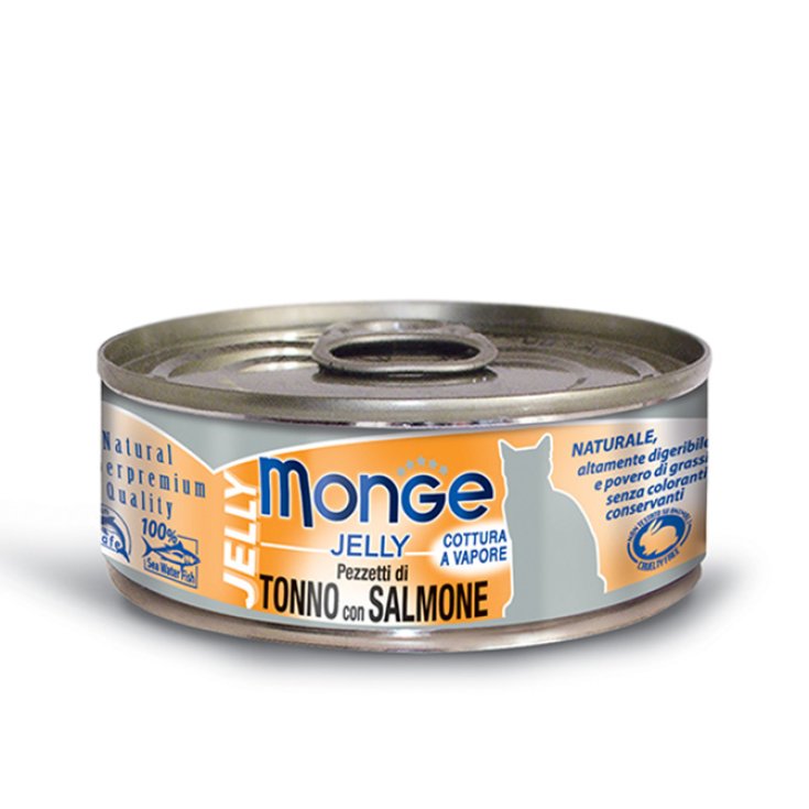 Jelly Tonno Bonito Con Salmone Monge 80g