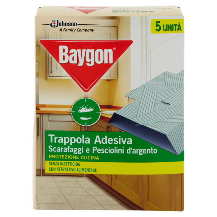 Trappola Adesiva Baygon® 5 Pezzi - Farmacia Loreto