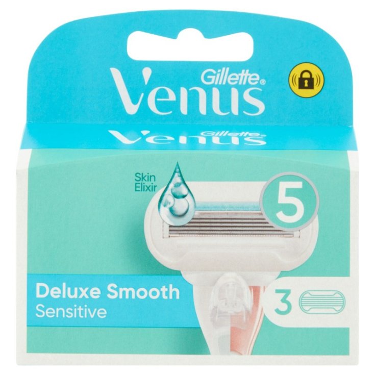 Venus Deluxe Smooth Sensitive GILLETTE 3 Ricariche