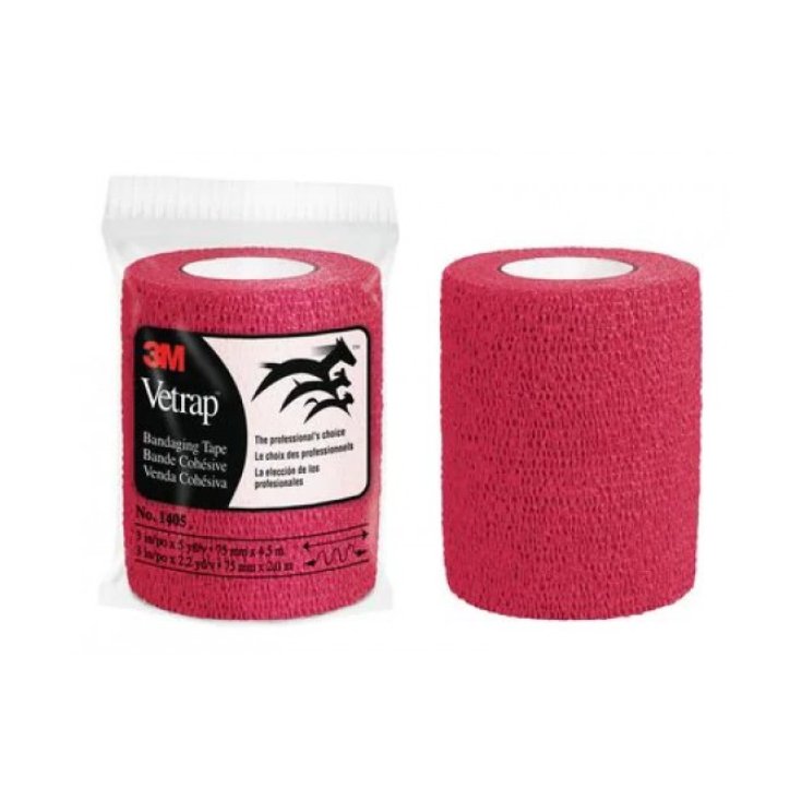 Vetrap® Fascia Elastica Rosso 2,30x7,5cm - Farmacia Loreto