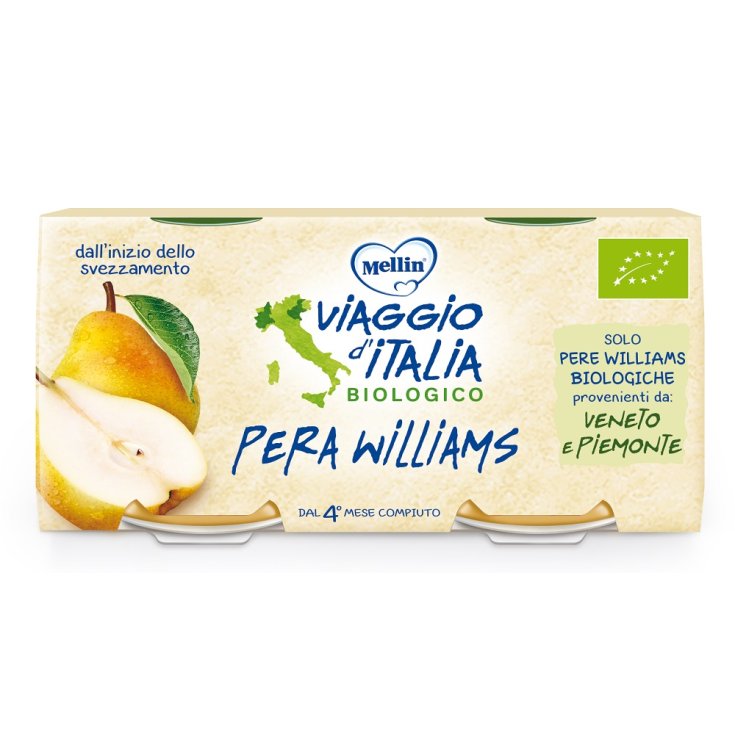 Pera Williams Viaggio d'Italia Mellin 2x100g