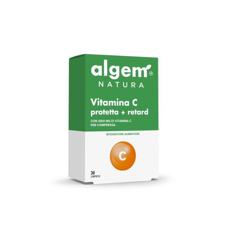 Vitamina C Protetta + Retard Algem Natura 30 Compresse