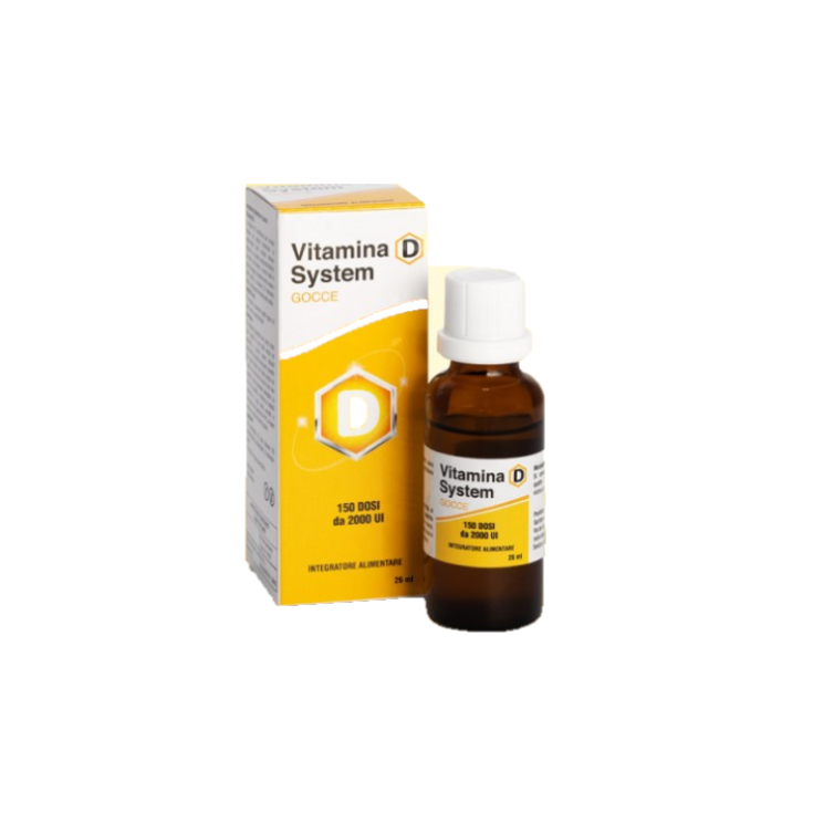 Vitamina D System Gocce Sanifarma 26ml