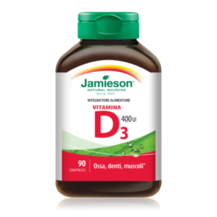 Vitamina D3 400 Jamieson 90 Compresse